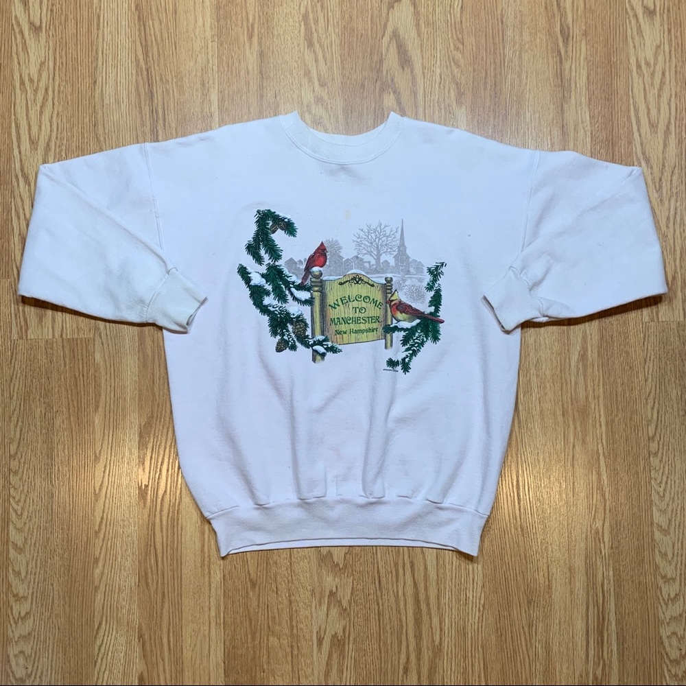 VTG Manchester New Hampshire Crewneck Sweatshirt